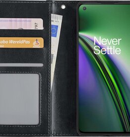 BASEY. BASEY. OnePlus Nord CE Hoesje Bookcase - Zwart