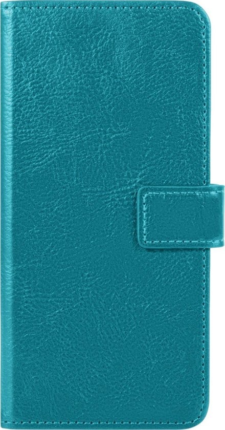 BASEY. Hoes Geschikt voor OnePlus Nord CE Hoesje Bookcase Hoes Flip Case Book Cover - Hoesje Geschikt voor OnePlus Nord CE Hoes Book Case Hoesje - Turquoise