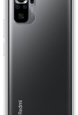 BASEY. Hoes Geschikt voor Redmi Note 10S Hoesje Shock Proof Case Hoes Siliconen - Hoesje Geschikt voor Redmi Note 10S Hoes Cover Shockproof - Transparant