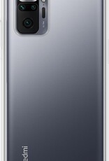 BASEY. Hoes Geschikt voor Xiaomi Redmi Note 10 Pro Hoesje Siliconen Back Cover Case - Hoesje Geschikt voor Xiaomi Redmi Note 10 Pro Hoes Cover Hoesje - Transparant - 2 Stuks