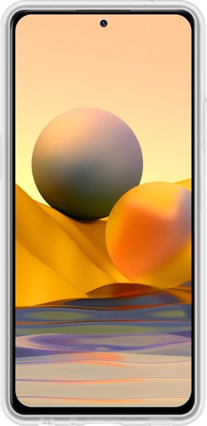 BASEY. Hoes Geschikt voor Xiaomi Redmi Note 10 Pro Hoesje Siliconen Back Cover Case - Hoesje Geschikt voor Xiaomi Redmi Note 10 Pro Hoes Cover Hoesje - Transparant - 2 Stuks