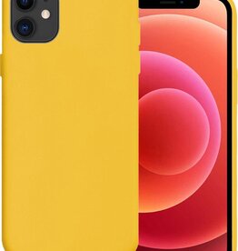 BASEY. BASEY. iPhone 11 hoesje siliconen - Geel