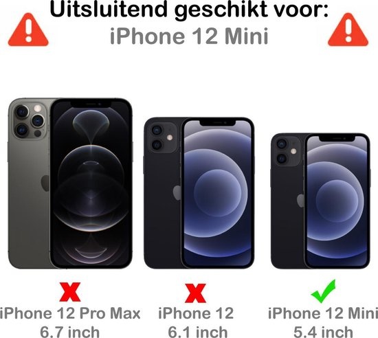 BASEY. Hoes Geschikt voor iPhone 12 Mini Hoesje Siliconen Back Cover Case - Hoesje Geschikt voor iPhone 12 Mini Hoes Cover Hoesje - Geel - 2 Stuks