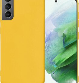 BASEY. BASEY. Samsung Galaxy S21 Plus hoesje siliconen - Geel