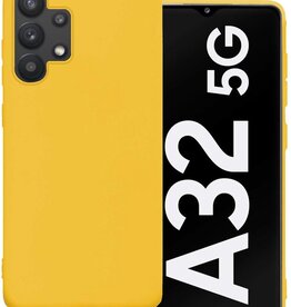 BASEY. BASEY. Samsung Galaxy A32 5G hoesje siliconen - Geel