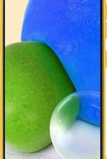 BASEY. Hoes Geschikt voor Samsung A72 Hoesje Siliconen Back Cover Case - Hoesje Geschikt voor Samsung Galaxy A72 Hoes Cover Hoesje - Geel