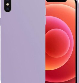 BASEY. BASEY. iPhone X Hoesje Siliconen - Lila