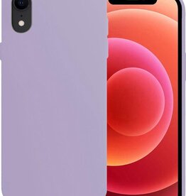 BASEY. BASEY. iPhone XR Hoesje Siliconen - Lila