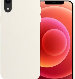 BASEY. BASEY. iPhone XR Hoesje Siliconen - Wit