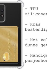 BASEY. Hoes Geschikt voor Samsung A52s Hoesje Shock Proof Case Hoes - Hoesje Geschikt voor Samsung Galaxy A52s 5G Hoes Cover Shockproof - Transparant