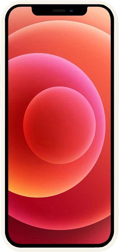 BASEY. Hoes Geschikt voor iPhone XR Hoesje Siliconen Back Cover Case - Hoesje Geschikt voor iPhone XR Hoes Cover Hoesje - Wit - 2 Stuks