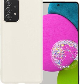BASEY. BASEY. Samsung Galaxy A52s hoesje siliconen - Wit