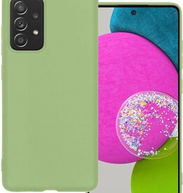 BASEY. BASEY. Samsung Galaxy A52s hoesje siliconen - Groen