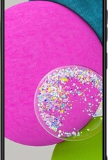 BASEY. Hoes Geschikt voor Samsung A52s Hoesje Siliconen Back Cover Case - Hoesje Geschikt voor Samsung Galaxy A52s 5G Hoes Cover Hoesje - Zwart - 2 Stuks