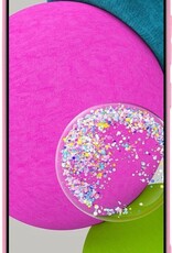 BASEY. Hoes Geschikt voor Samsung A52s Hoesje Siliconen Back Cover Case - Hoesje Geschikt voor Samsung Galaxy A52s 5G Hoes Cover Hoesje - Roze - 2 Stuks