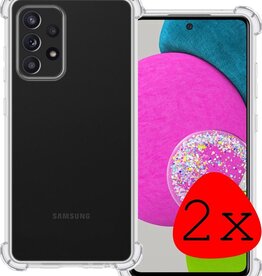 BASEY. 2 PACK - BASEY. Samsung Galaxy A52s hoesje shock proof