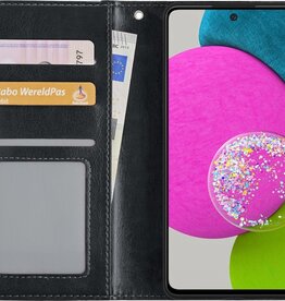 BASEY. BASEY. Samsung Galaxy A52s Hoesje Bookcase - Zwart