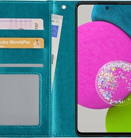 BASEY. BASEY. Samsung Galaxy A52s Hoesje Bookcase - Turquoise