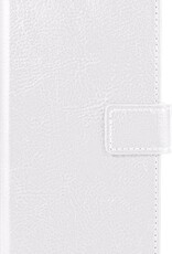 BASEY. Hoes Geschikt voor Samsung A52s Hoesje Bookcase Hoes Flip Case Book Cover - Hoesje Geschikt voor Samsung Galaxy A52s 5G Hoes Book Case Hoesje - Wit