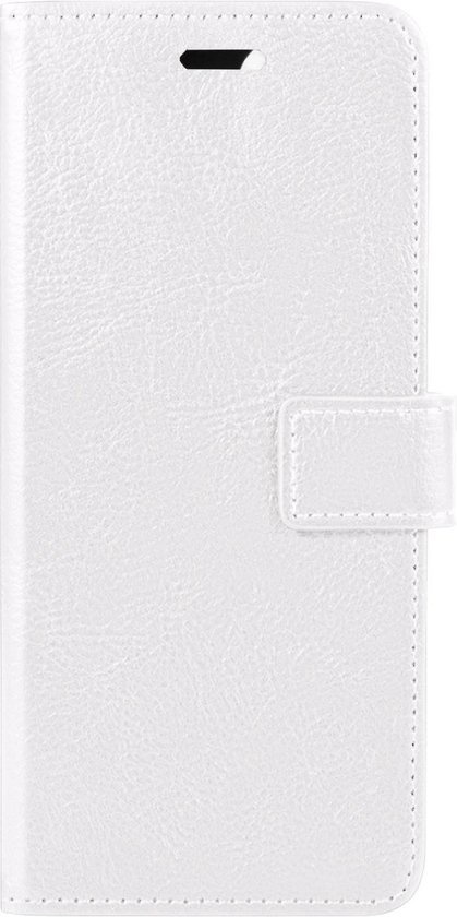 BASEY. Hoes Geschikt voor Samsung A52s Hoesje Bookcase Hoes Flip Case Book Cover - Hoesje Geschikt voor Samsung Galaxy A52s 5G Hoes Book Case Hoesje - Wit