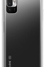 BASEY. Hoes Geschikt voor Redmi Note 10 5G Hoesje Shock Proof Case Hoes Siliconen - Hoesje Geschikt voor Redmi Note 10 5G Hoes Cover Shockproof - Transparant - 2 Stuks