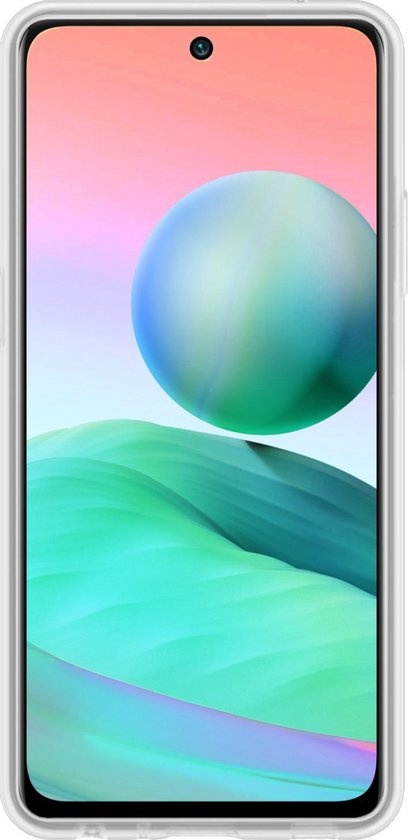 BASEY. Hoes Geschikt voor Redmi Note 10 5G Hoesje Siliconen Back Cover Case - Hoesje Geschikt voor Redmi Note 10 5G Hoes Cover Hoesje - Transparant