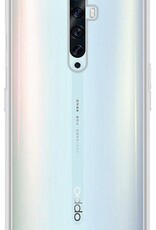 BASEY. Hoes Geschikt voor OPPO Reno 2Z Hoesje Shock Proof Case Hoes Siliconen - Hoesje Geschikt voor OPPO Reno 2Z Hoes Cover Shockproof - Transparant