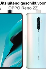 BASEY. Hoes Geschikt voor OPPO Reno 2Z Hoesje Siliconen Back Cover Case - Hoesje Geschikt voor OPPO Reno 2Z Hoes Cover Hoesje - Transparant