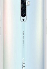 BASEY. Hoes Geschikt voor OPPO Reno 2Z Hoesje Siliconen Back Cover Case - Hoesje Geschikt voor OPPO Reno 2Z Hoes Cover Hoesje - Transparant
