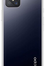 BASEY. Hoes Geschikt voor OPPO Reno4 Z 5G Hoesje Shock Proof Case Hoes Siliconen - Hoesje Geschikt voor OPPO Reno 4Z 5G Hoes Cover Shockproof - Transparant