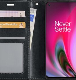 BASEY. BASEY. OnePlus Nord 2 Hoesje Bookcase - Zwart