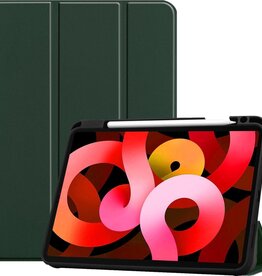 BASEY. BASEY. iPad Air 2020 (4e generatie) Hoesje Met Uitsparing S Pen - Donkergroen