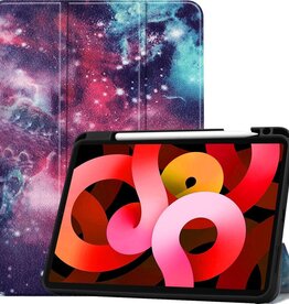 BASEY. BASEY. iPad Air 2020 (4e generatie) Hoesje Met Uitsparing S Pen - Galaxy