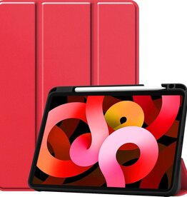 BASEY. BASEY. iPad Air 2020 (4e generatie) Hoesje Met Uitsparing S Pen - Rood