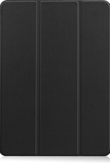 BASEY. Hoesje Geschikt voor iPad Air 2020 Hoes Case Tablet Hoesje Tri-fold Met Uitsparing Geschikt voor Apple Pencil - Hoes Geschikt voor iPad Air 4 2020 Hoesje Hard Cover Bookcase Hoes - Zwart