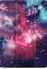 BASEY. Hoesje Geschikt voor Samsung Galaxy Tab S7 FE Hoes Case Tablet Hoesje Tri-fold Met Uitsparing Geschikt voor S Pen - Hoes Geschikt voor Samsung Tab S7 FE Hoesje Hard Cover Bookcase Hoes - Galaxy