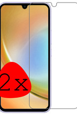 BASEY. Screenprotector Geschikt voor Samsung A34 Screenprotector Tempered Glass - Screenprotector Geschikt voor Samsung Galaxy A34 Beschermglas Screen Protector Glas - 2 Stuks
