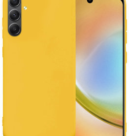 BASEY. BASEY. Samsung Galaxy A34 Hoesje Siliconen - Geel
