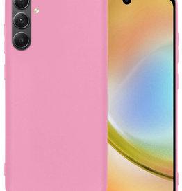 BASEY. BASEY. Samsung Galaxy A34 Hoesje Siliconen - Lichtroze