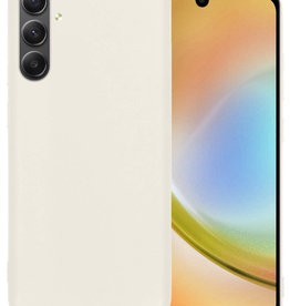 BASEY. BASEY. Samsung Galaxy A34 Hoesje Siliconen - Wit