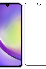 NoXx Screenprotector Geschikt voor Samsung A34 Screenprotector Tempered Glass Gehard Glas Full Cover - 2x