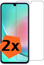 Nomfy Screenprotector Geschikt voor Samsung A34 Screenprotector Bescherm Glas Tempered Glass - Screenprotector Geschikt voor Samsung Galaxy A34 Screen Protector - 2 PACK