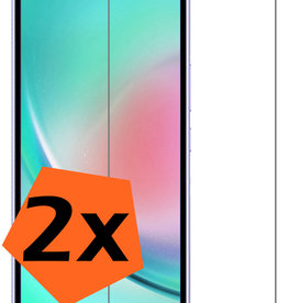 Nomfy Samsung Galaxy A34 Screenprotector Glas - 2 PACK