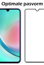 Nomfy Screenprotector Geschikt voor Samsung A34 Screenprotector Bescherm Glas - Screenprotector Geschikt voor Samsung Galaxy A34 Screen Protector Tempered Glass Full Screen Full Cover - 2 PACK