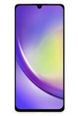 NoXx Hoes Geschikt voor Samsung A34 Hoesje Cover Siliconen Back Case Hoes - Wit