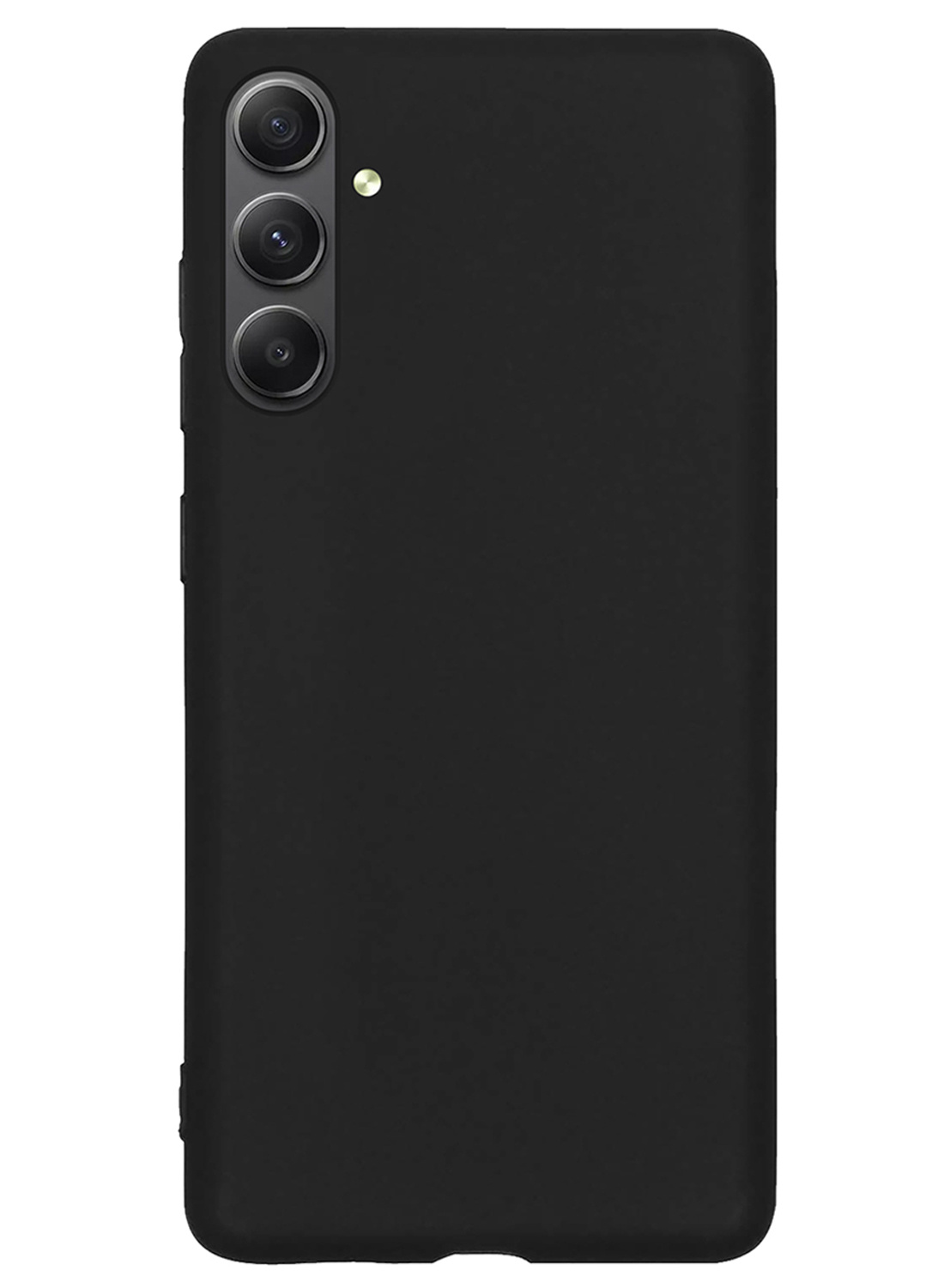 NoXx Hoes Geschikt voor Samsung A34 Hoesje Cover Siliconen Back Case Hoes - Zwart