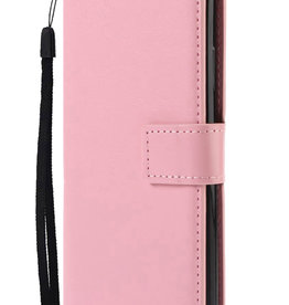 Nomfy Nomfy Samsung Galaxy A34 Hoesje Bookcase - Lichtroze