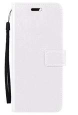 Nomfy Hoesje Geschikt voor Samsung A34 Hoes Bookcase Flipcase Book Cover - Hoes Geschikt voor Samsung Galaxy A34 Hoesje Book Case - Wit