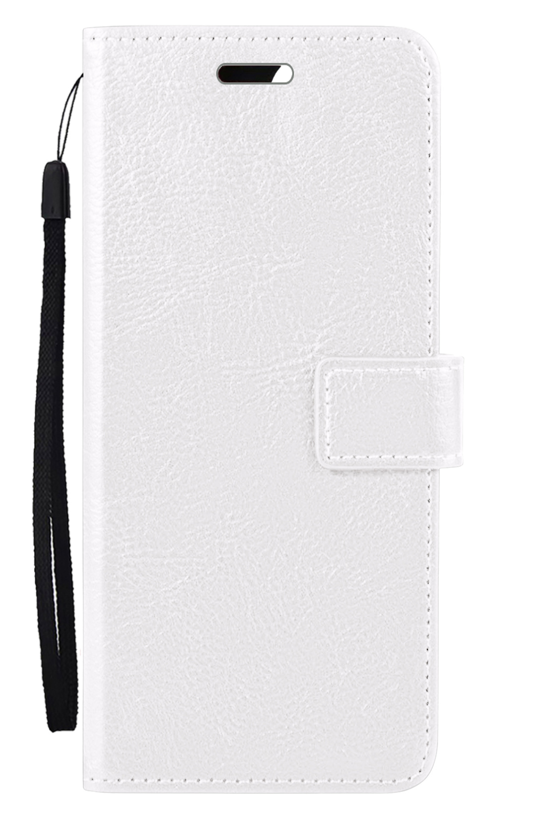 Nomfy Hoesje Geschikt voor Samsung A34 Hoes Bookcase Flipcase Book Cover - Hoes Geschikt voor Samsung Galaxy A34 Hoesje Book Case - Wit
