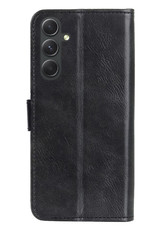Nomfy Hoesje Geschikt voor Samsung A34 Hoes Bookcase Flipcase Book Cover - Hoes Geschikt voor Samsung Galaxy A34 Hoesje Book Case - Zwart